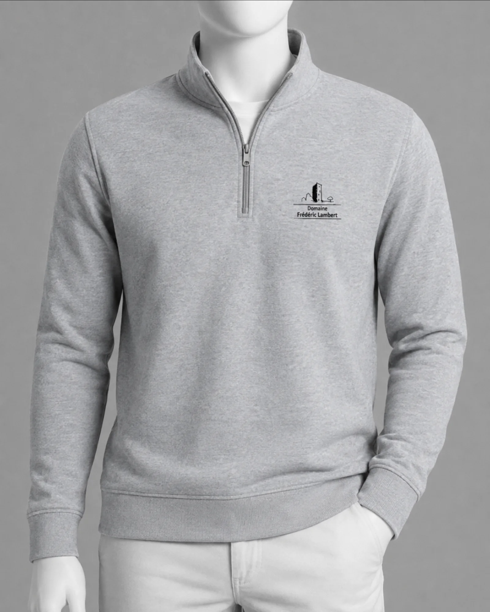 Pulls et polos personnalisés — Domaine Frédéric Lambert : vue 2 fourni par FAST COM
