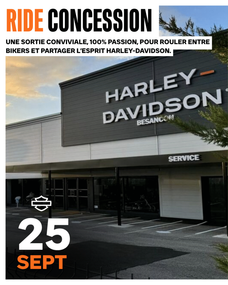RIDE CONCESSION harley besancon