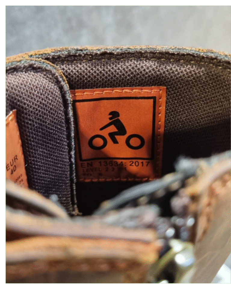 harley-davidson besancon chaussure normes