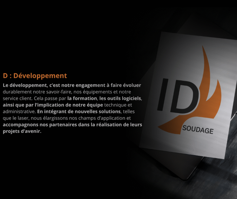 id soudage développement
