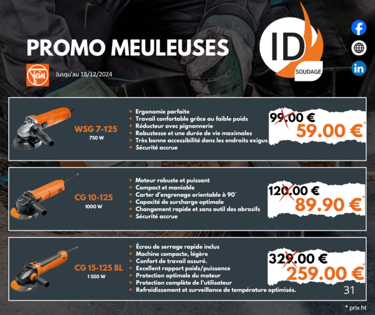 promo meuleuse FEIN
