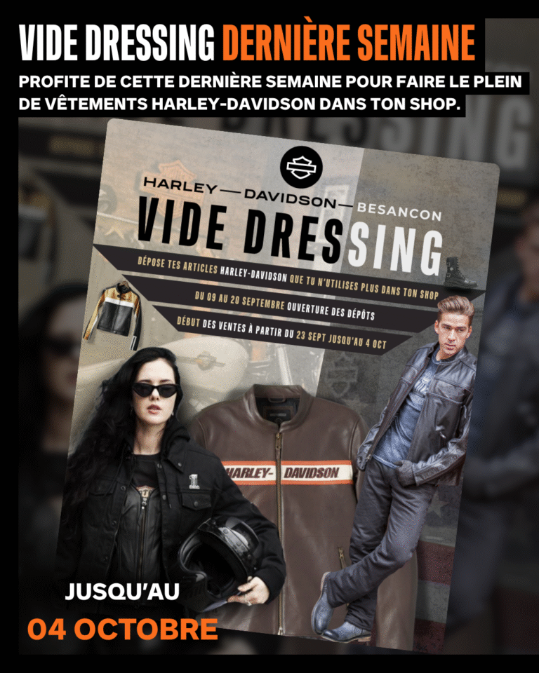 vide dressing harley-davidson besancon