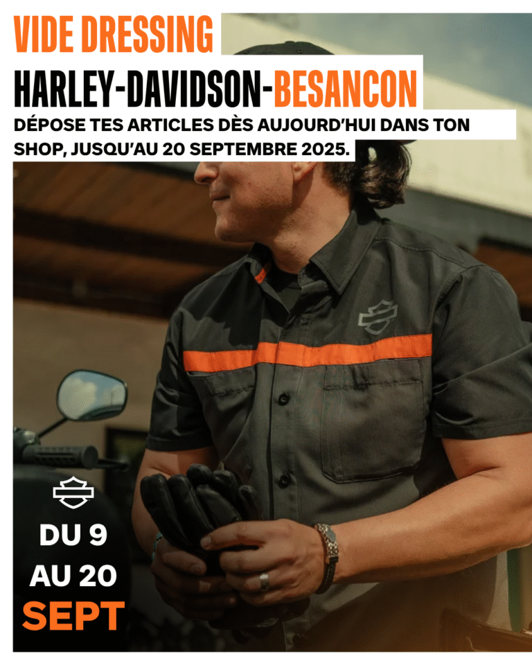 vide dressing harley-davidson besançon